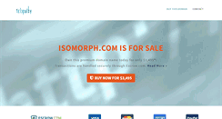 Desktop Screenshot of isomorph.com